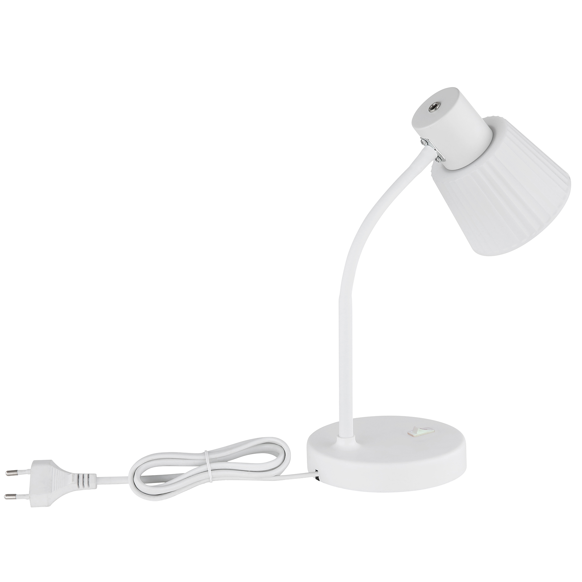 Tischleuchte ITO - weiß - Wippschalter - 38 cm
