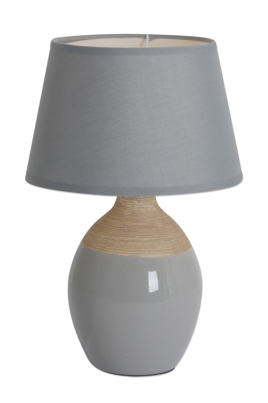 Tischleuchte TALIA - grau - 31 cm
