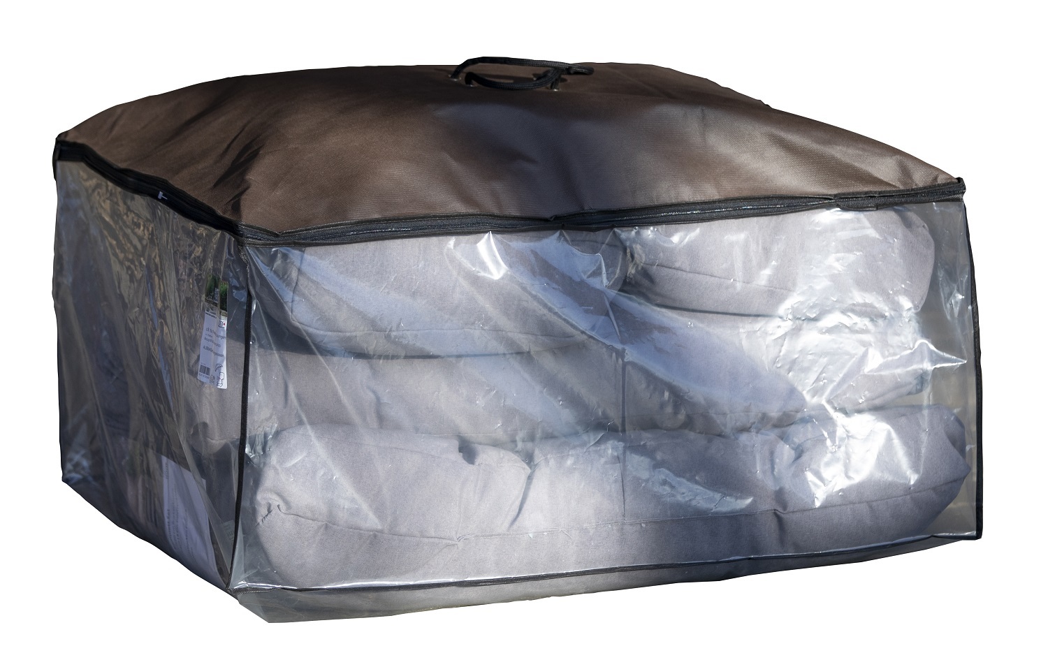 Tragetasche für Palettenkissen-Set - transparent