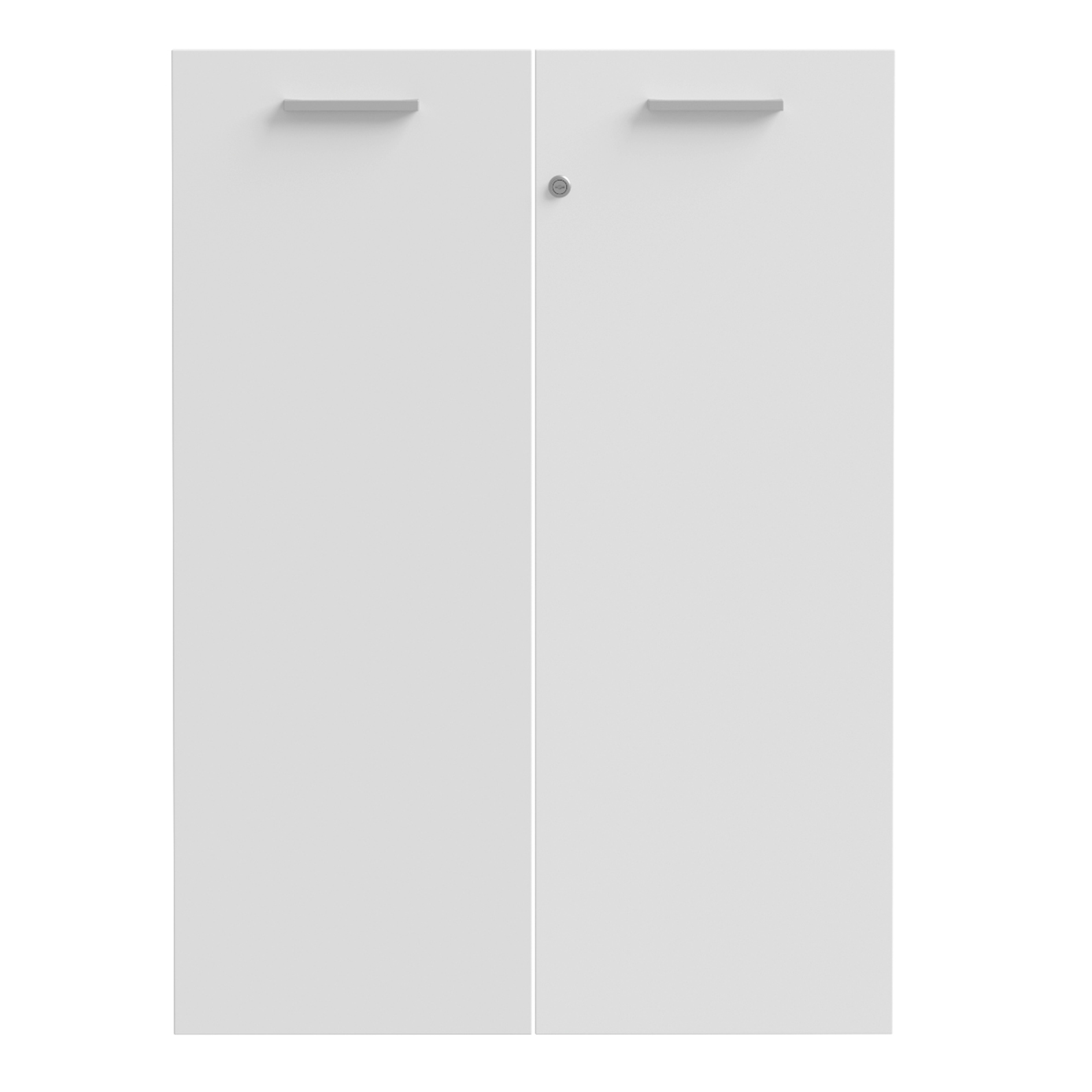 Tür-Set - weiß - 109 cm hoch