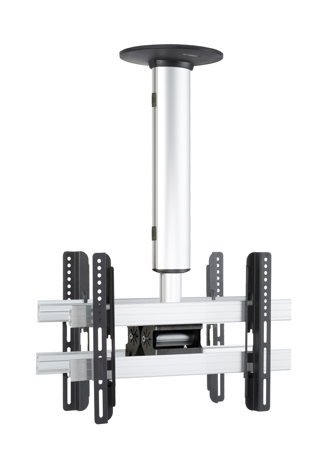 TV-Deckenhalterung CM 3 Mini Double - silber - stufenlos höhenverstellbar