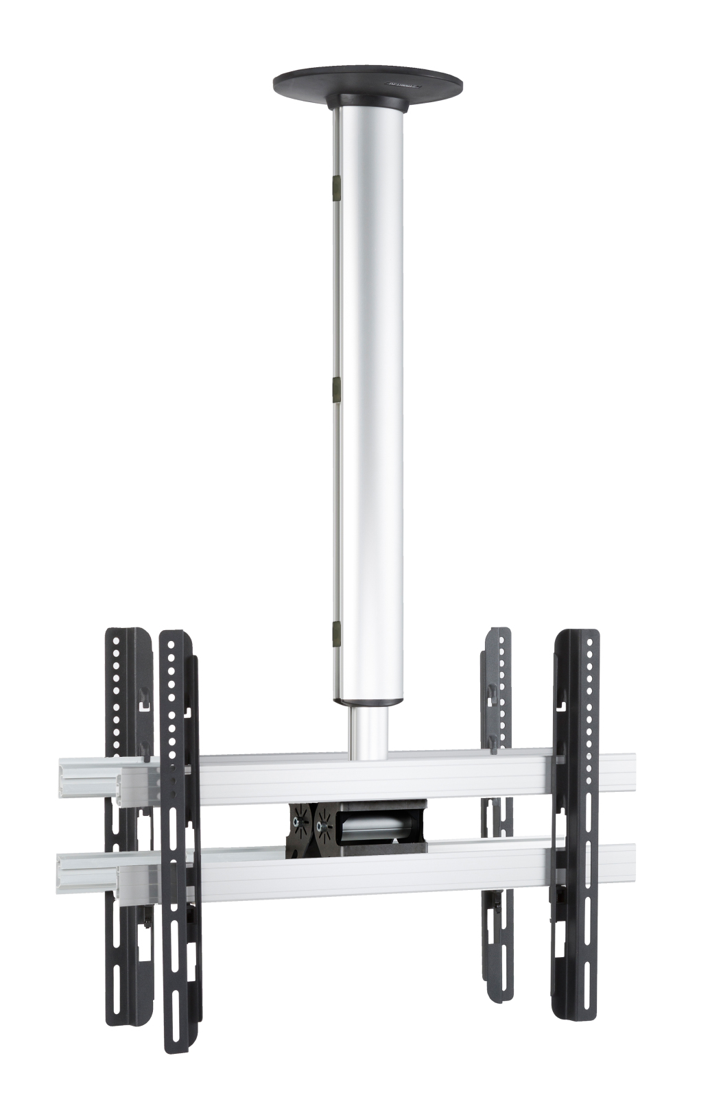 TV-Deckenhalterung CM 4 Double - silber - stufenlos höhenverstellbar