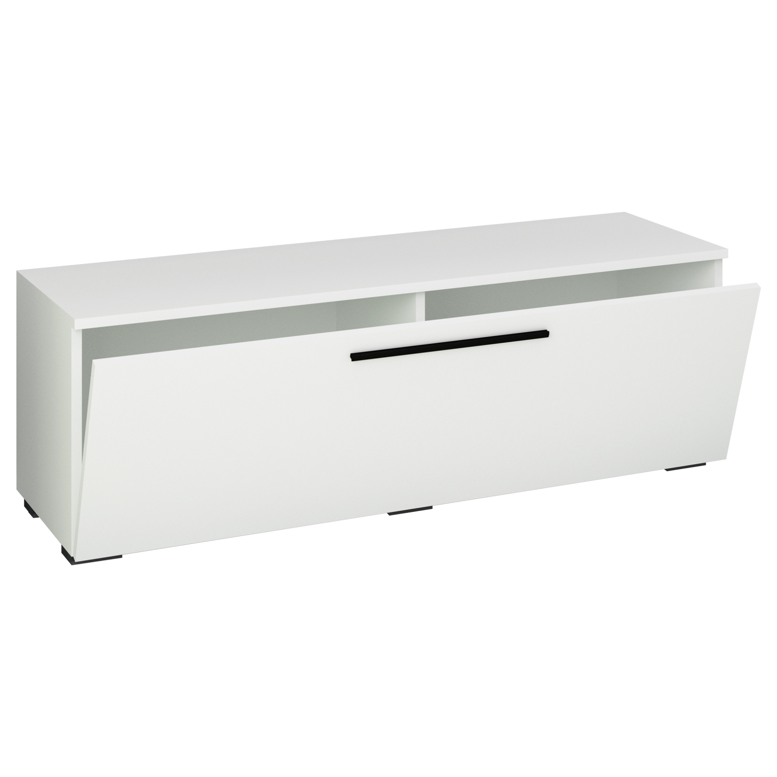TV-Lowboard ARILA M - weiß - 115 cm