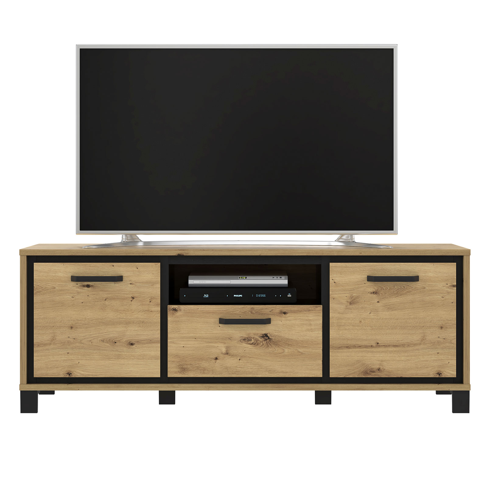 TV-Lowboard - Artisan Eiche - 158 cm