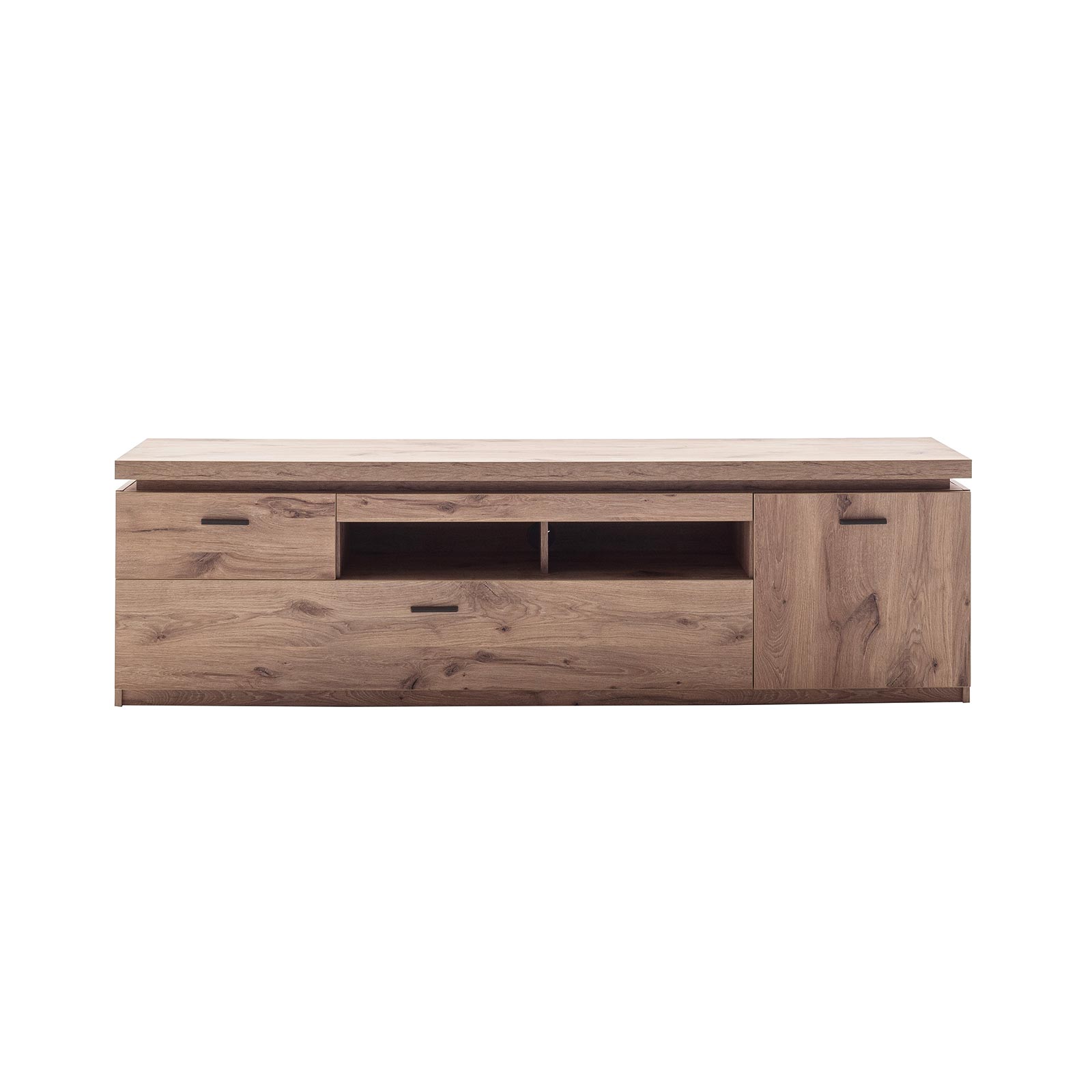 TV-Lowboard - Viking Oak - LED-Beleuchtung - 196 cm