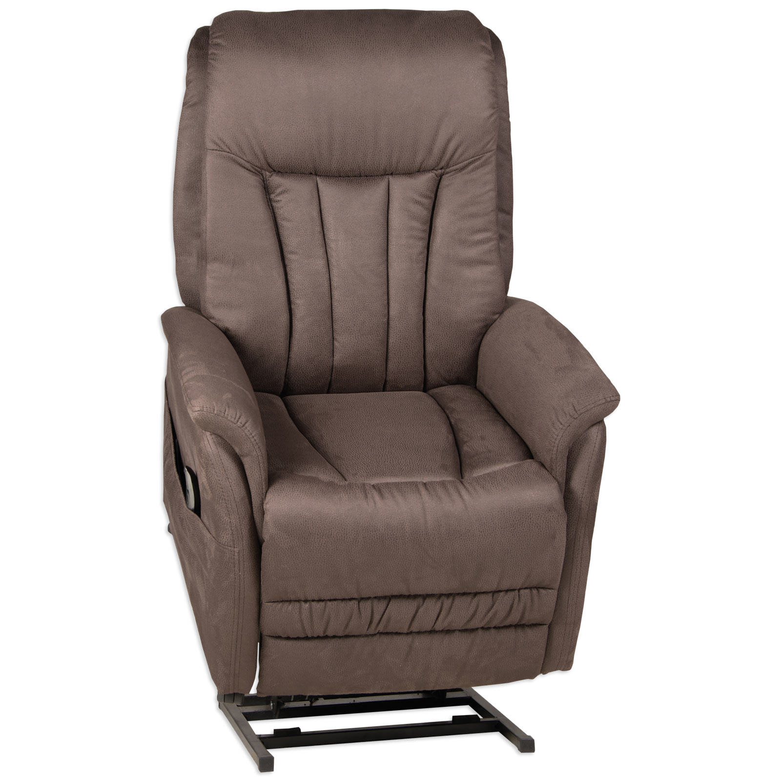 TV-Sessel - braun - Microfaser