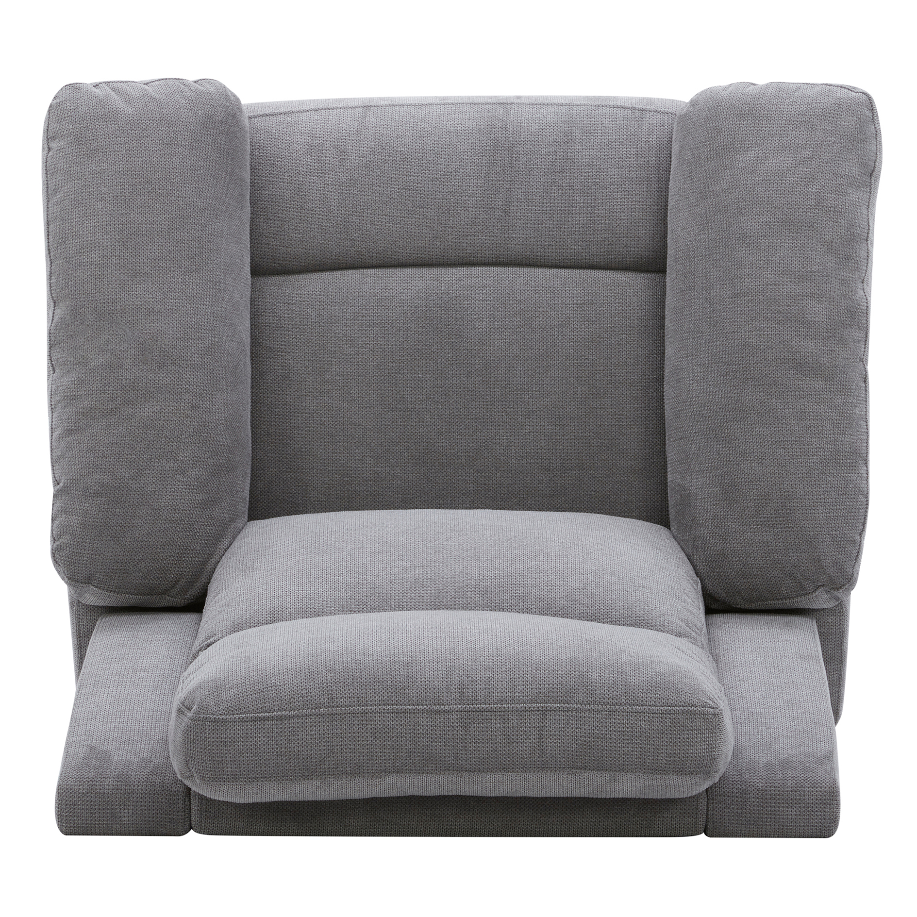 TV-Sessel - dunkelgrau - Webstoff - mit Relaxfunktion
