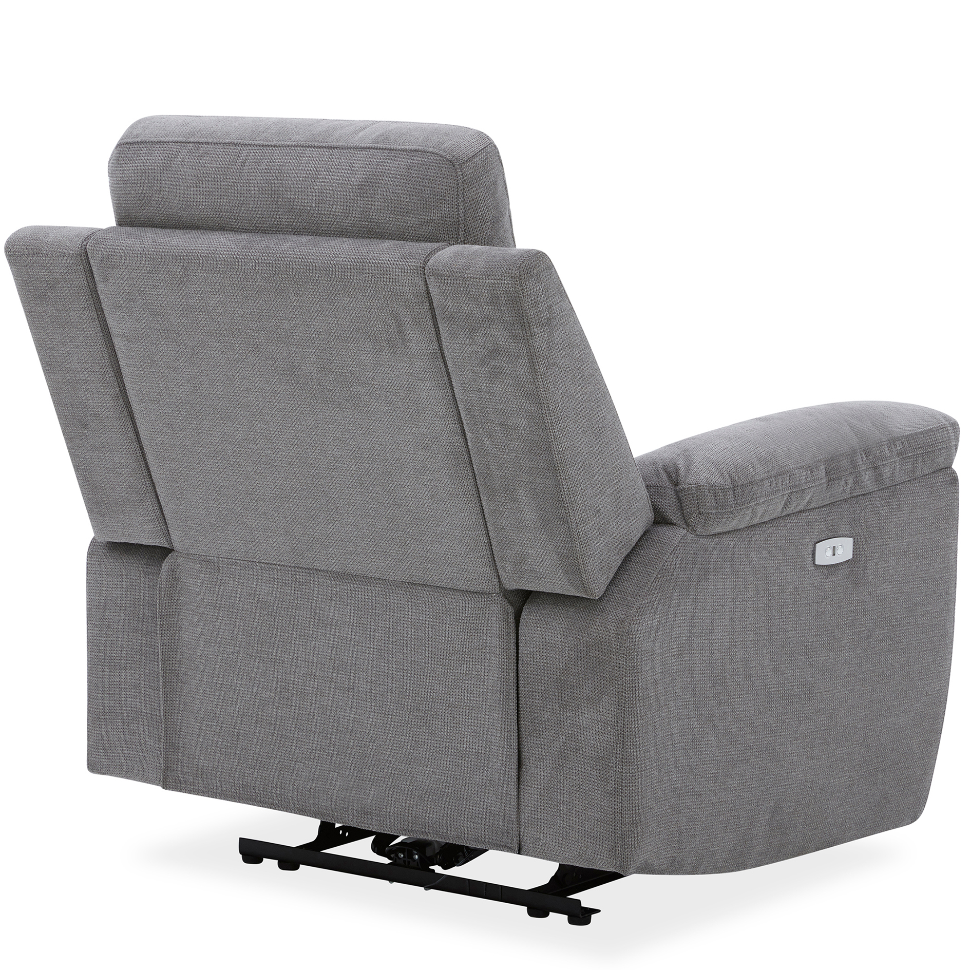 TV-Sessel - dunkelgrau - Webstoff - mit Relaxfunktion
