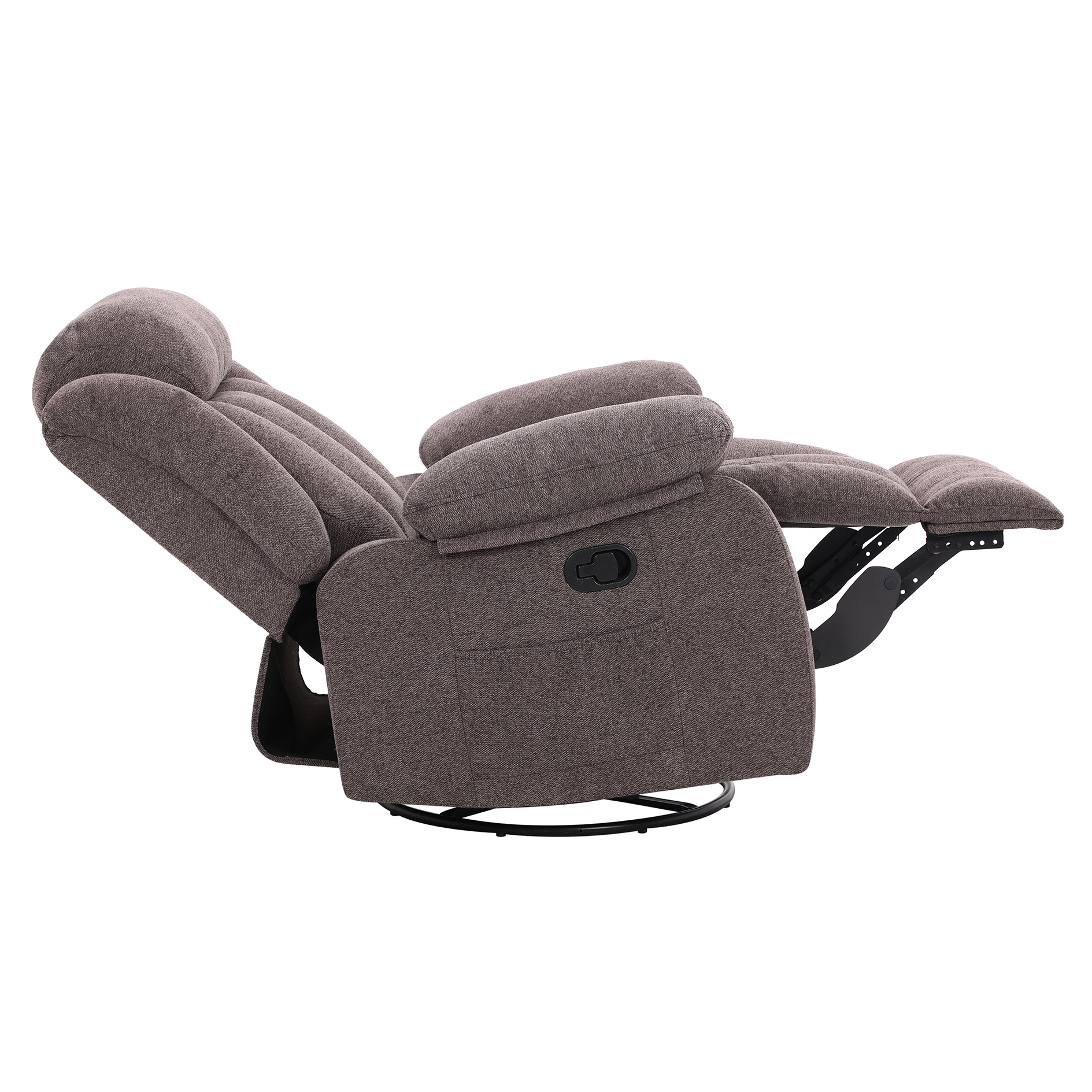 TV-Sessel - taupe - Federkern - Relaxfunktion