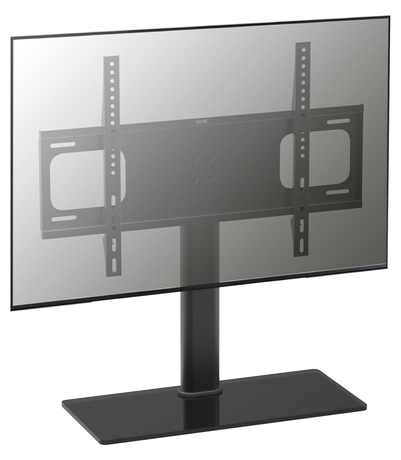 TV-Tisch-Standfuß B-TTS600 - schwarz - für 32"-70"