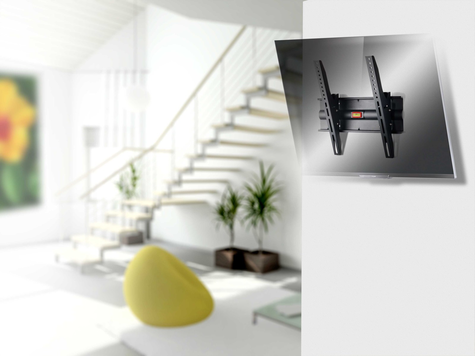 TV-Wandhalterung WN120 - schwarz - für 32-70 Zoll