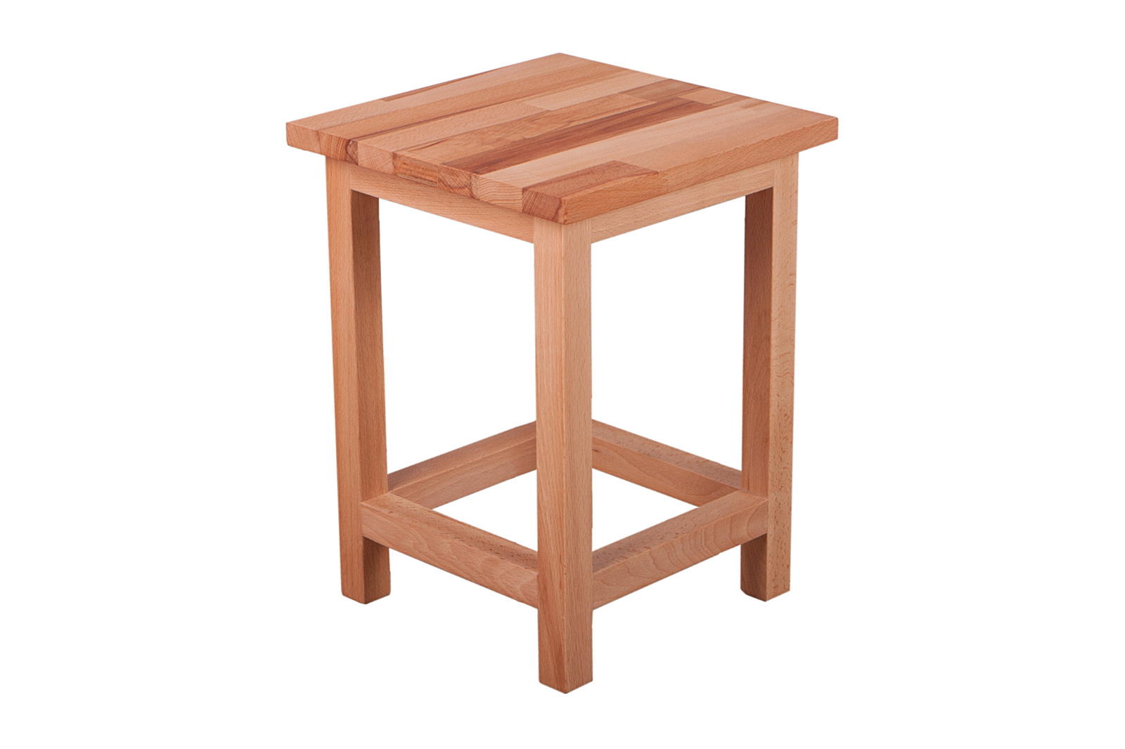 Universalhocker MARCO 1 - Kernbuche massiv - 2 cm Plattenstärke