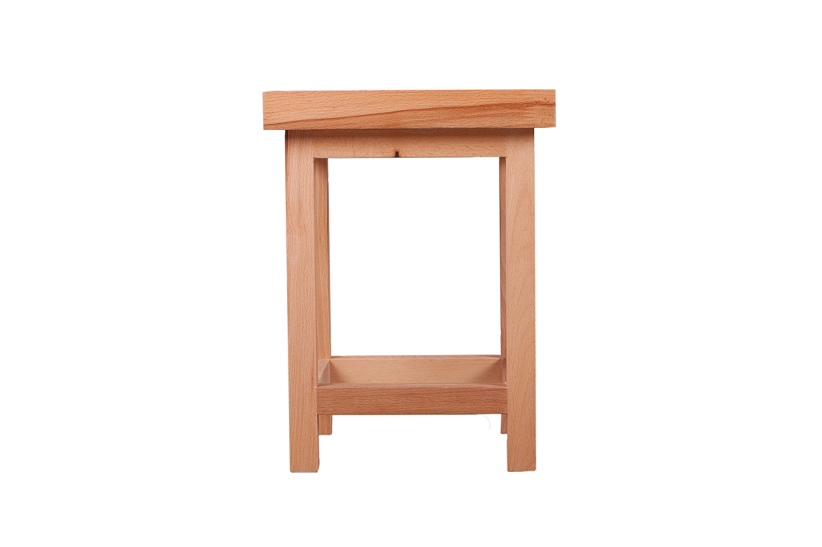 Universalhocker MARCO 3 - Kernbuche massiv - 4 cm Plattenstärke