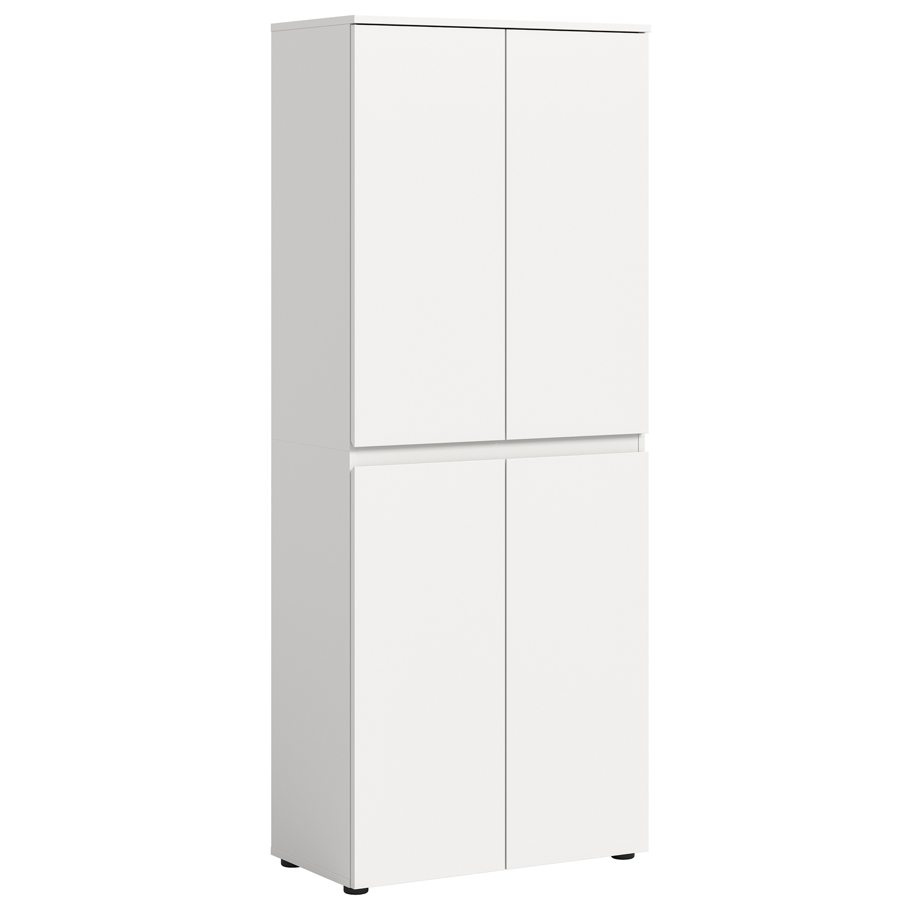 Universalschrank SCARPA - weiß - 4 Türen - 70 cm breit