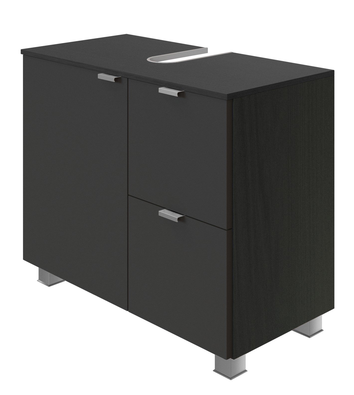 Unterbeckenschrank BOGOTA - graphitgrau - 70 cm