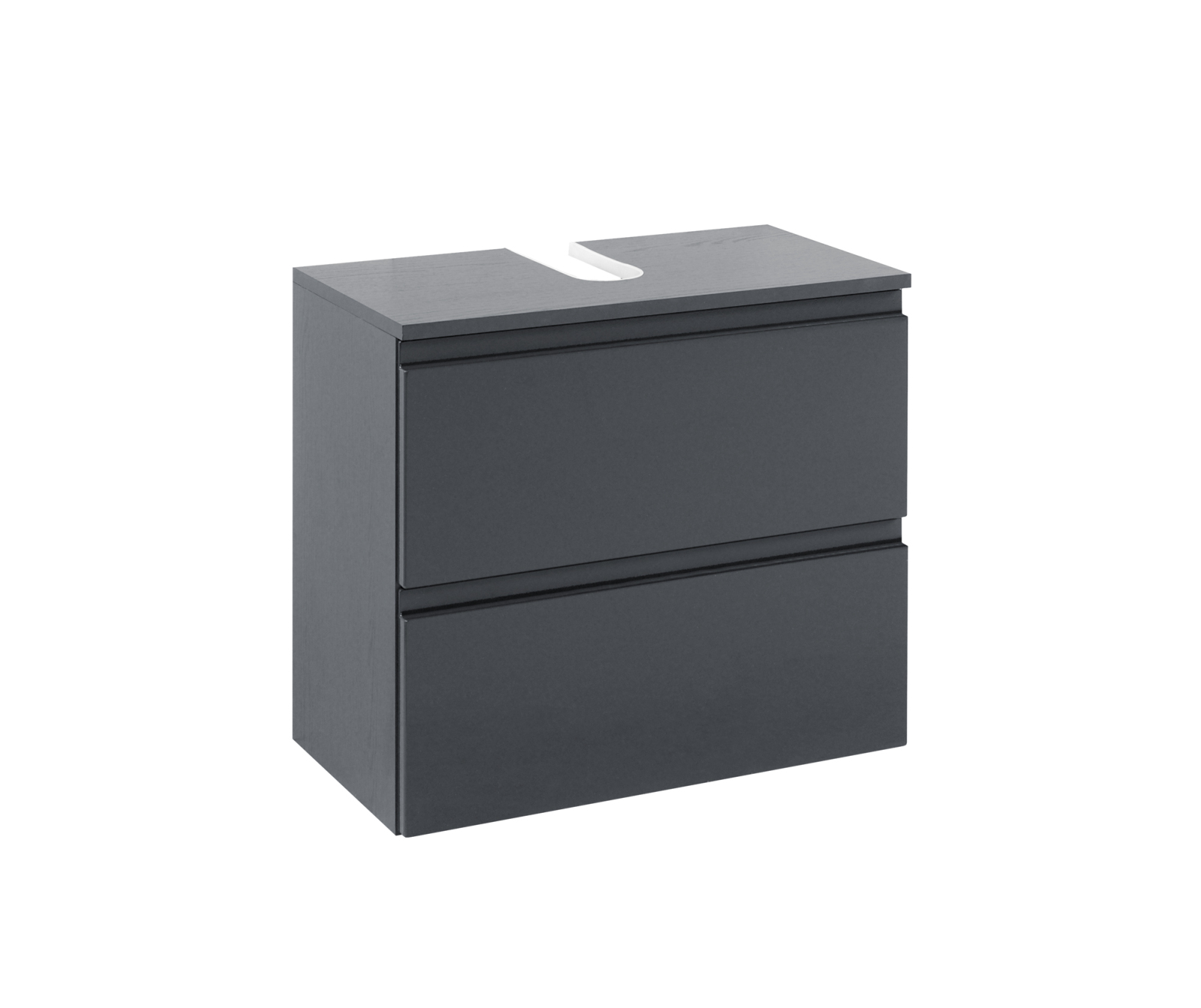 Unterbeckenschrank CARDIFF - graphitgrau - 60 cm