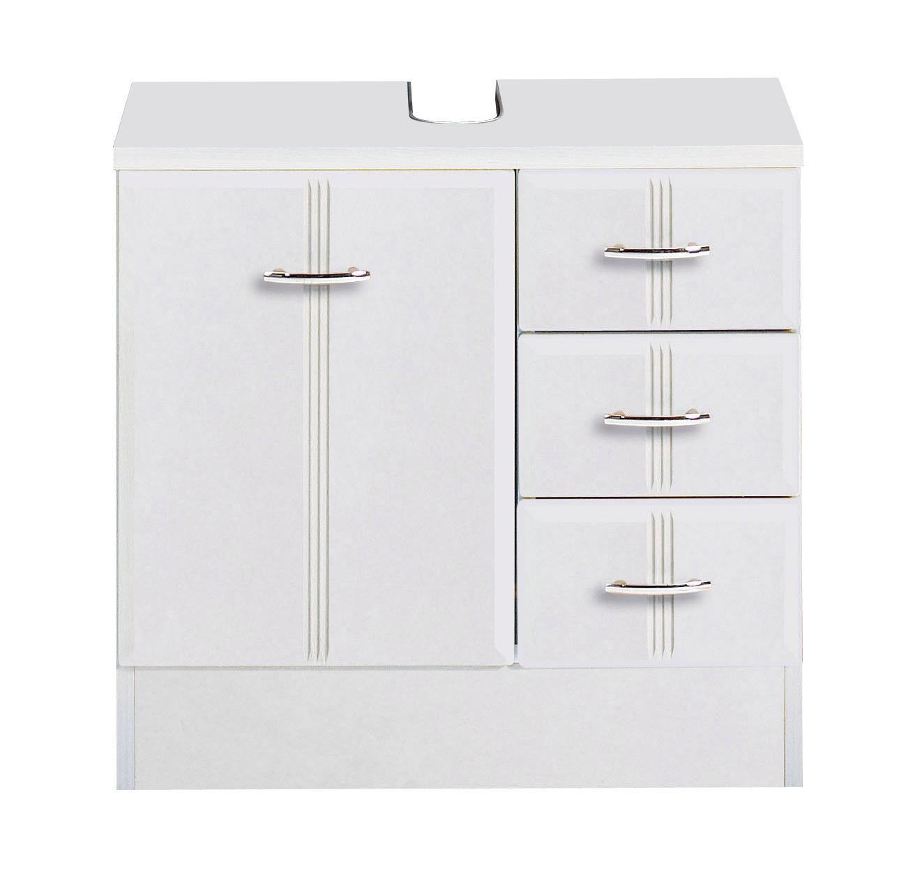 Unterbeckenschrank RALLY - weiß - 60 cm