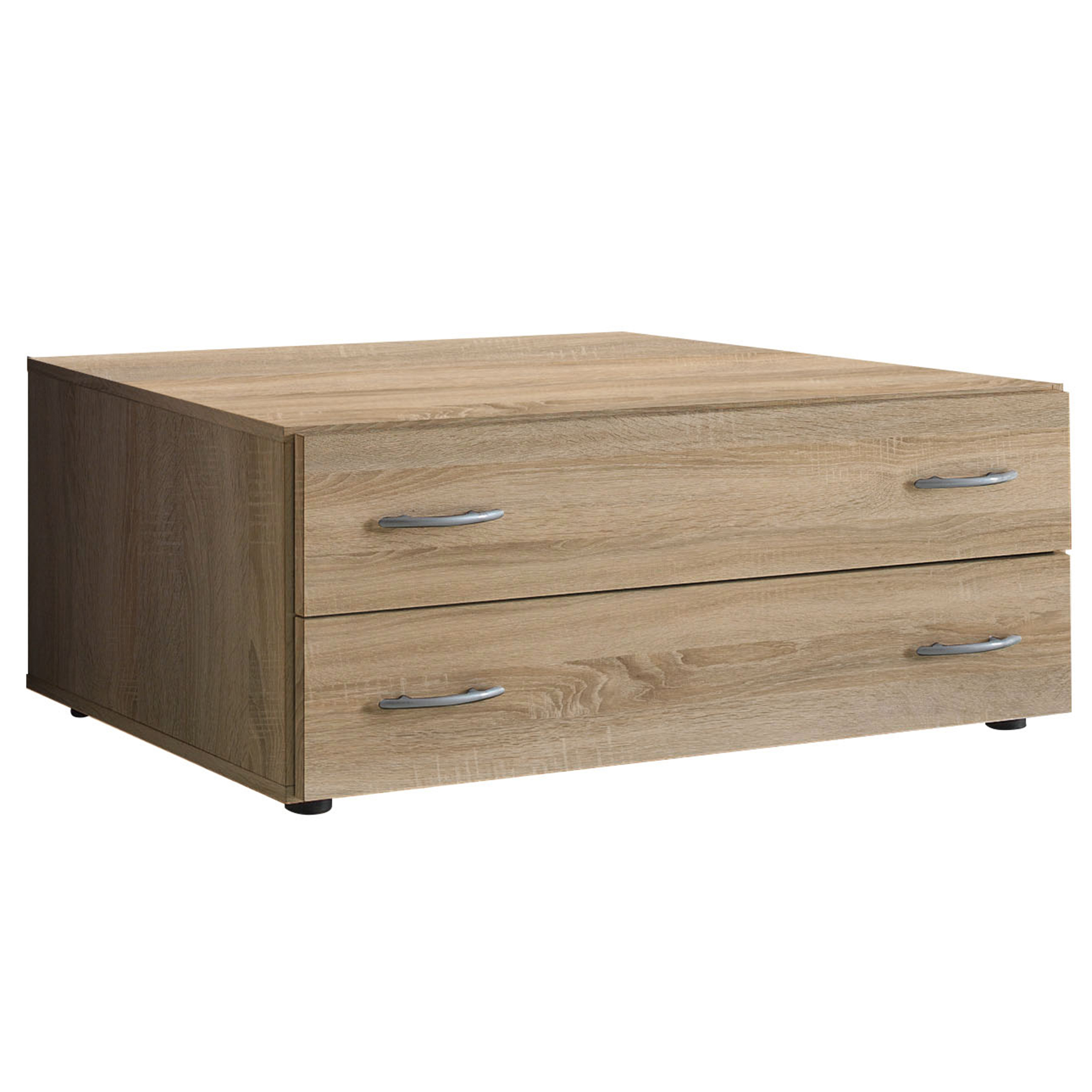 Untersatz - Sonoma Eiche - 2 Schubkästen - 81 cm breit