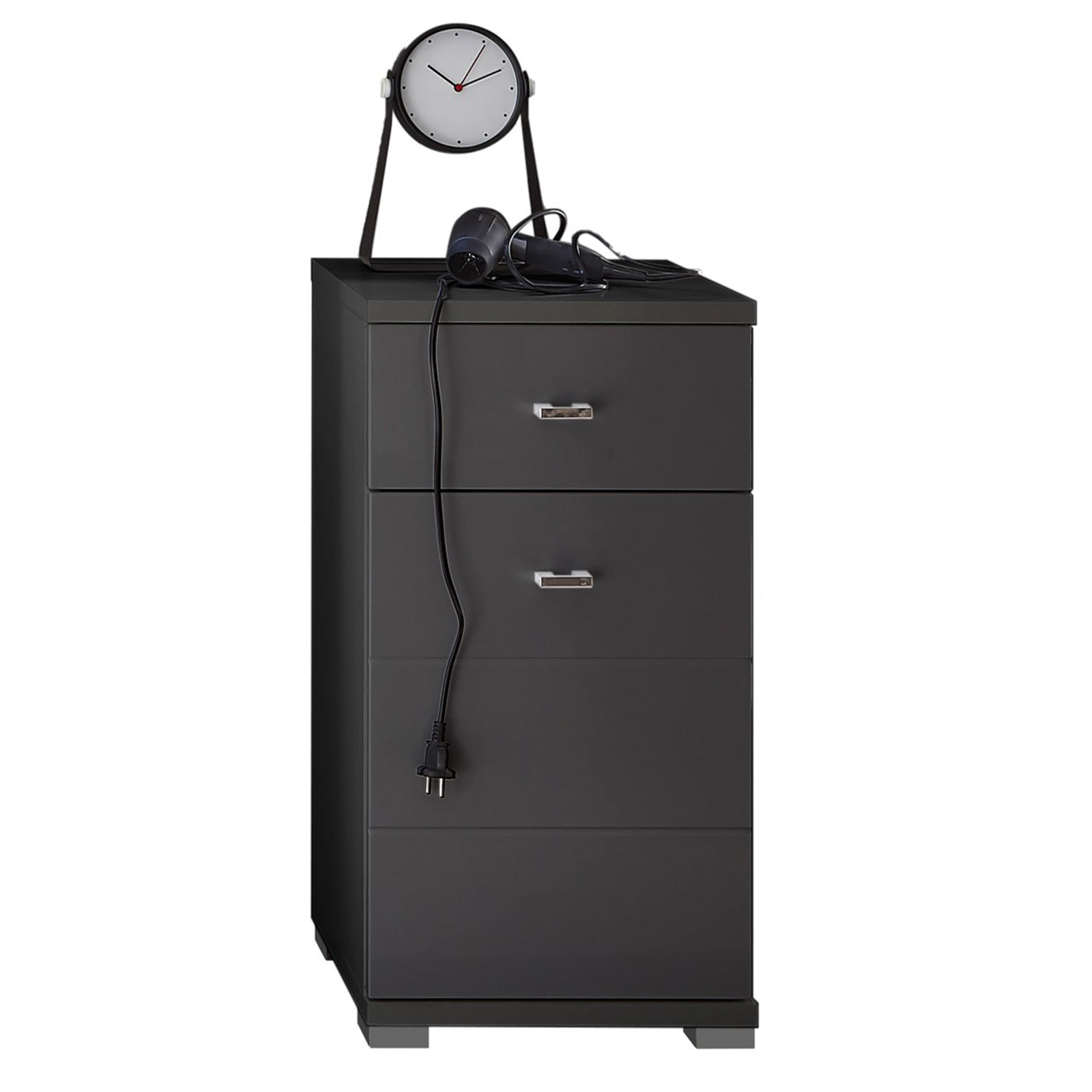 Unterschrank - anthrazit - 38 cm breit