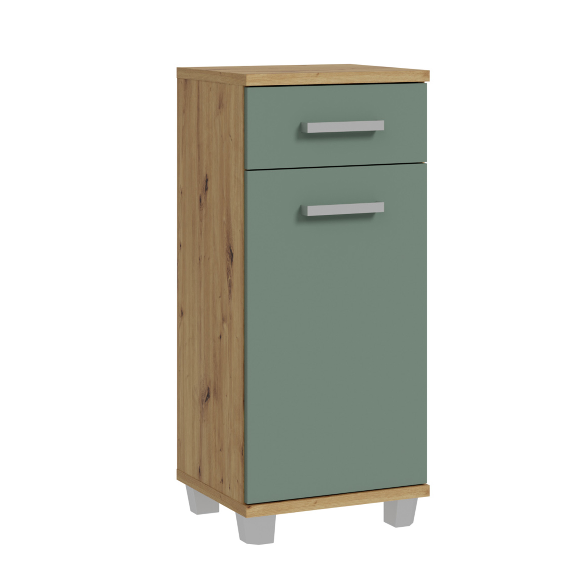 Unterschrank - Artisan Eiche - salbei - 40 cm