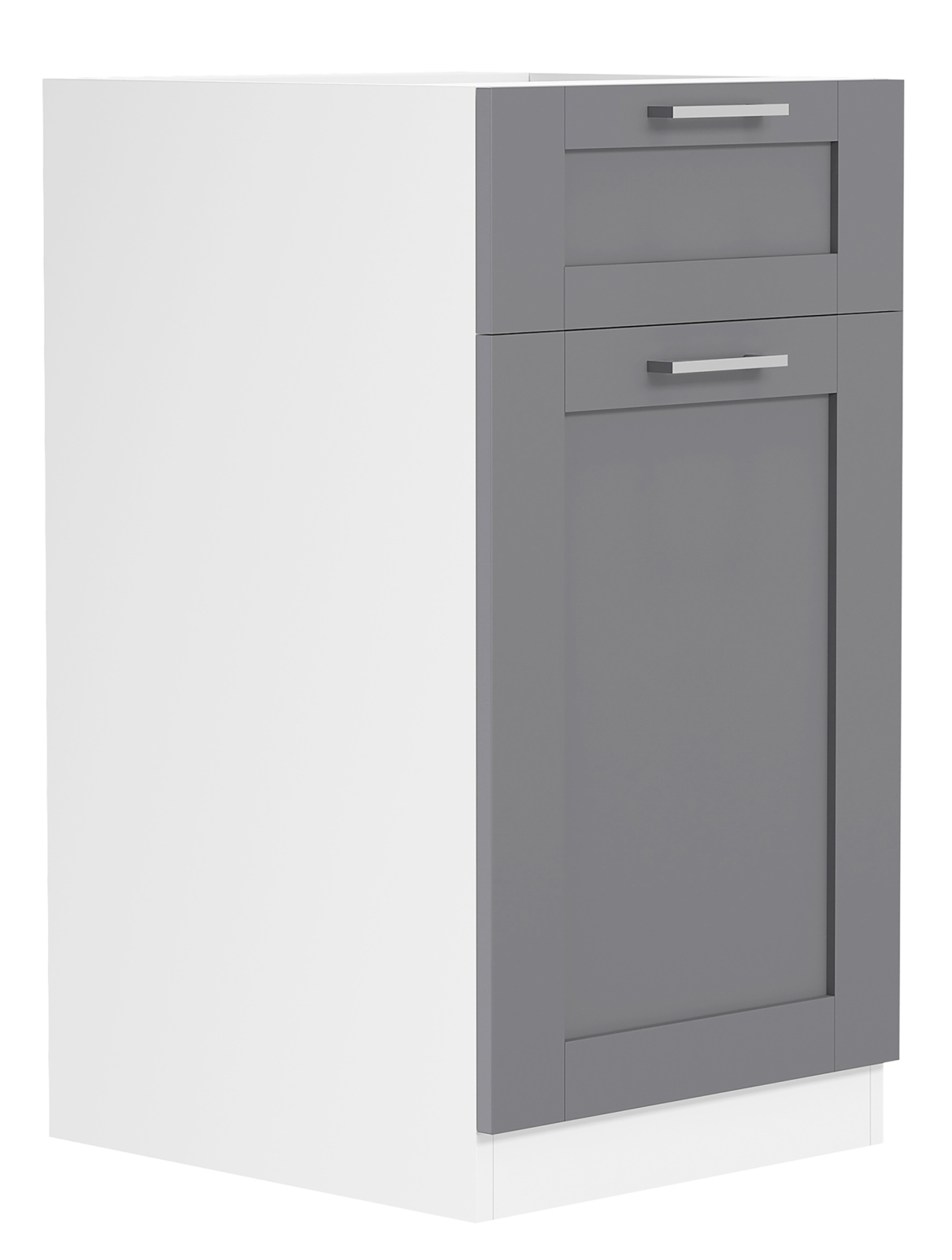 Unterschrank COLURA - weiß-anthrazit - 40 cm