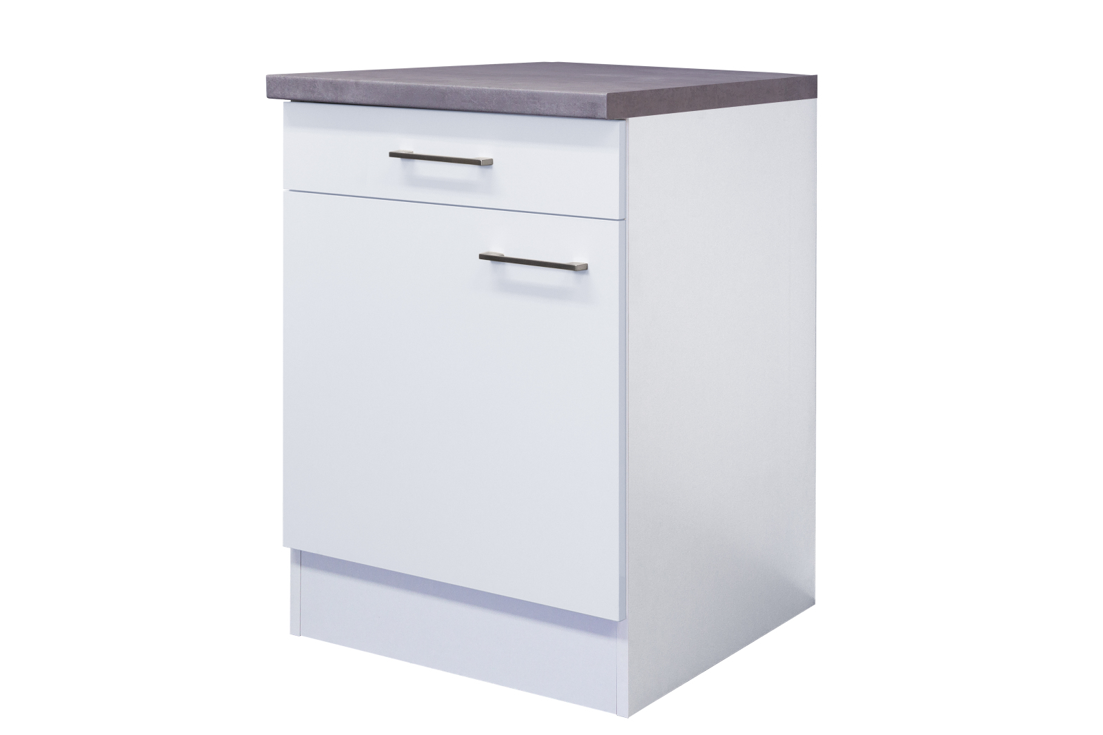 Unterschrank ELEA - weiß-Beton - 60 cm