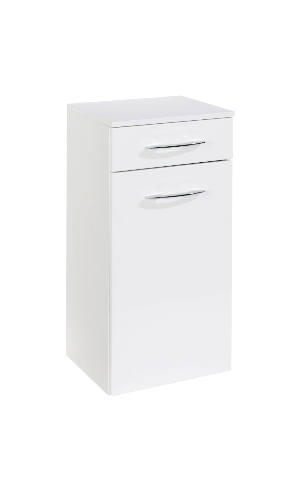 Unterschrank FLORIDA - weiß Hochglanz - weiß - 40 cm
