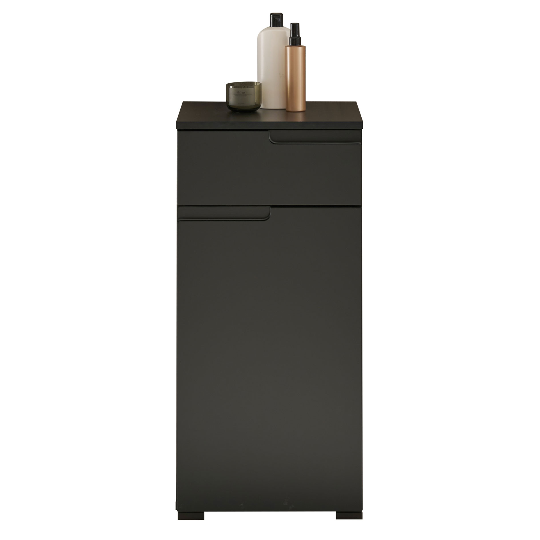 Unterschrank - schwarz matt - 40 cm