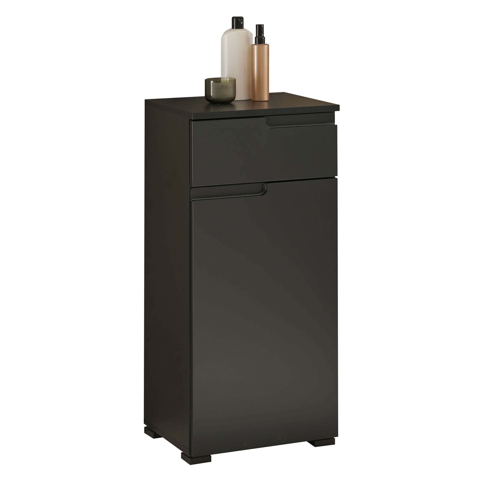Unterschrank - schwarz matt - 40 cm