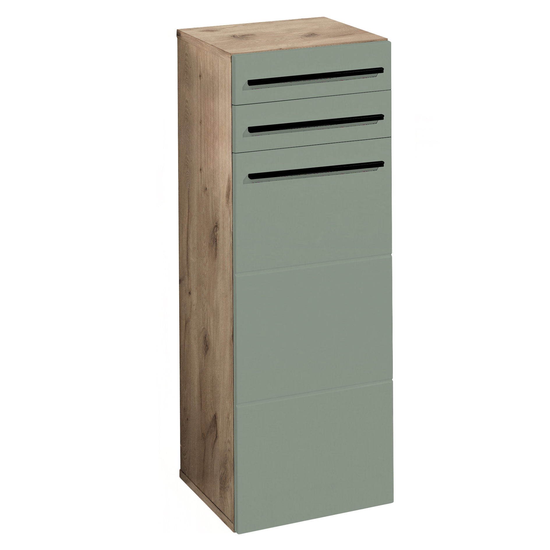 Unterschrank - Viking Oak - grün - 104 cm hoch