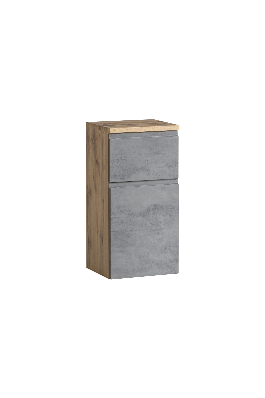 Unterschrank - Wotaneiche - Oxid Beton - 40 cm