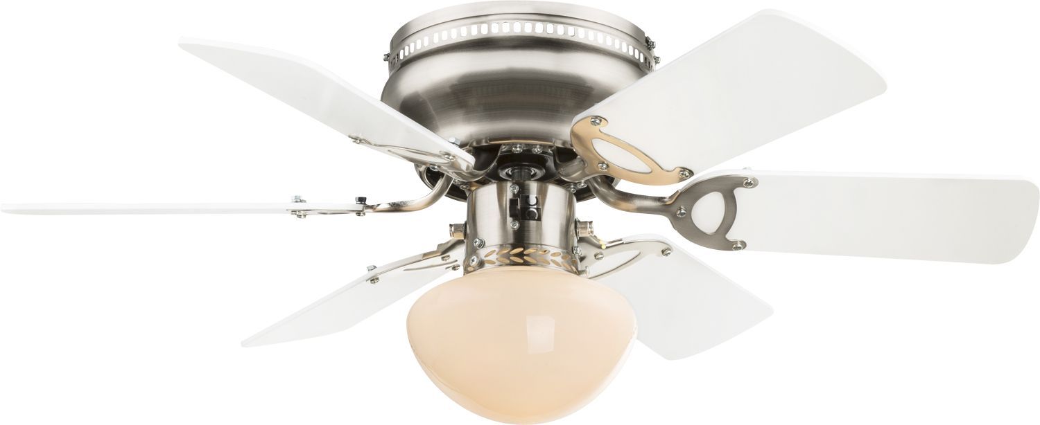 Ventilator - weiß - mit Wendeflügeln