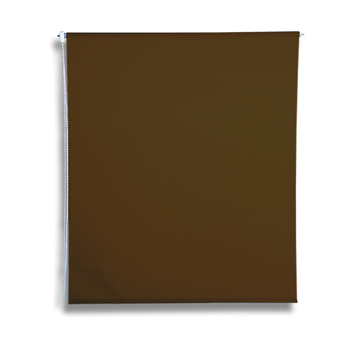 Verdunklungsrollo - braun - 120x180 cm