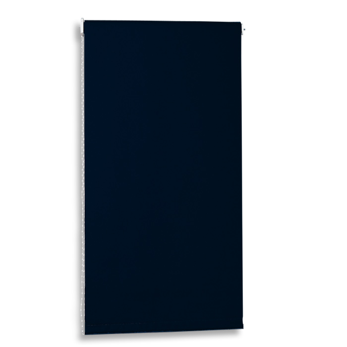 Verdunklungsrollo - schwarz - 100x240 cm