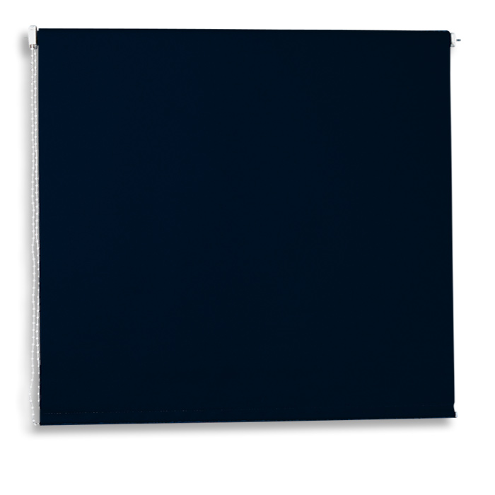 Verdunklungsrollo - schwarz - 120x180 cm