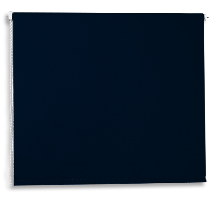 Verdunklungsrollo - schwarz - 140x180 cm