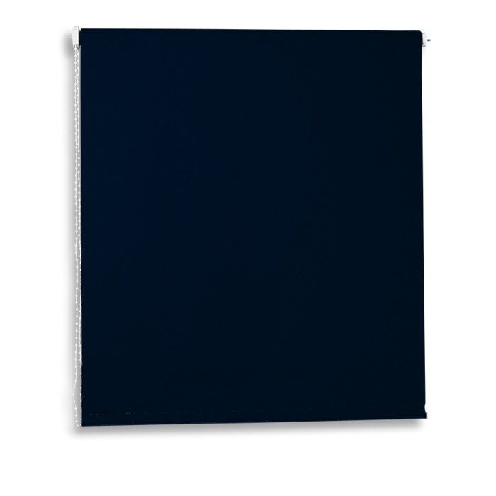 Verdunklungsrollo - schwarz - 80x180 cm
