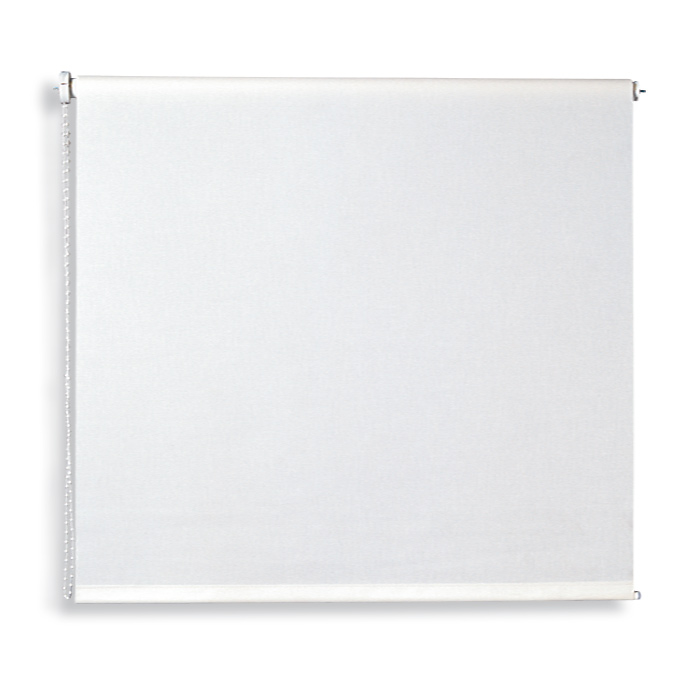 Verdunklungsrollo - weiß - 160x180 cm