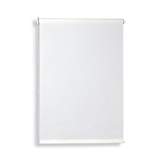Verdunklungsrollo - weiß - 80x180 cm