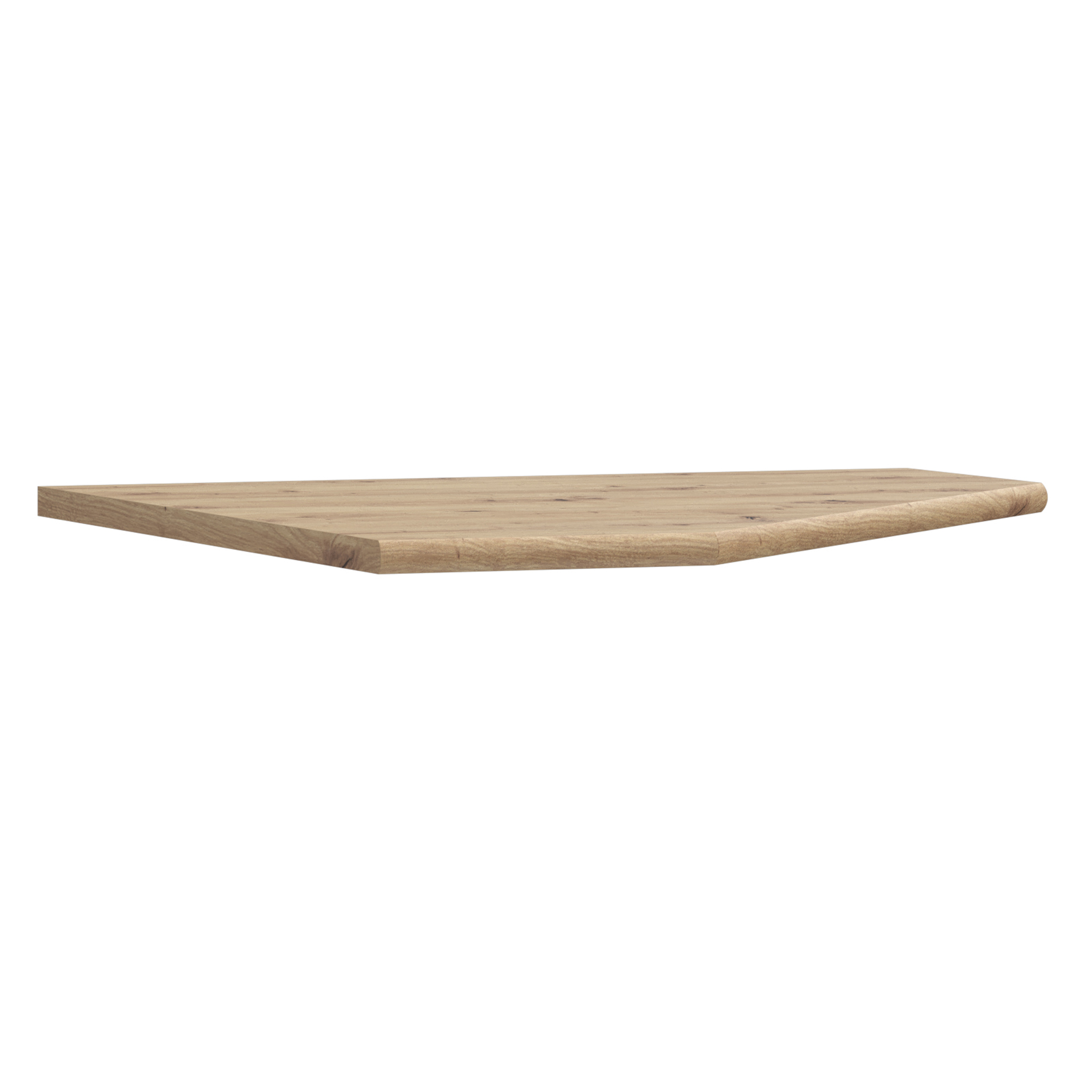 Verkettungs-Platte 90 Grad - Artisan Eiche - 72 cm