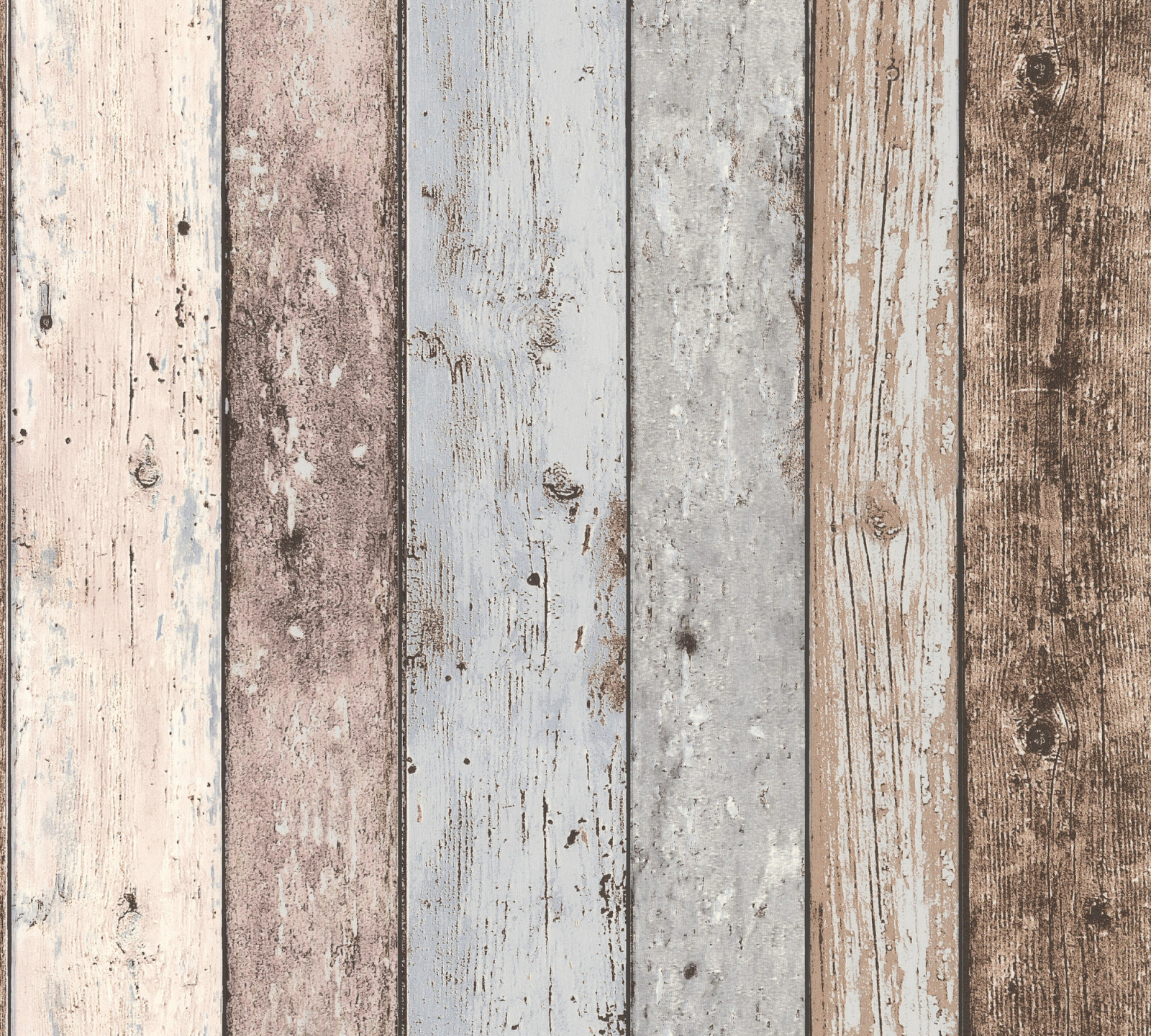 Vinyltapete BEST OF WOOD ́N STONE - beige-blau - 10 Meter