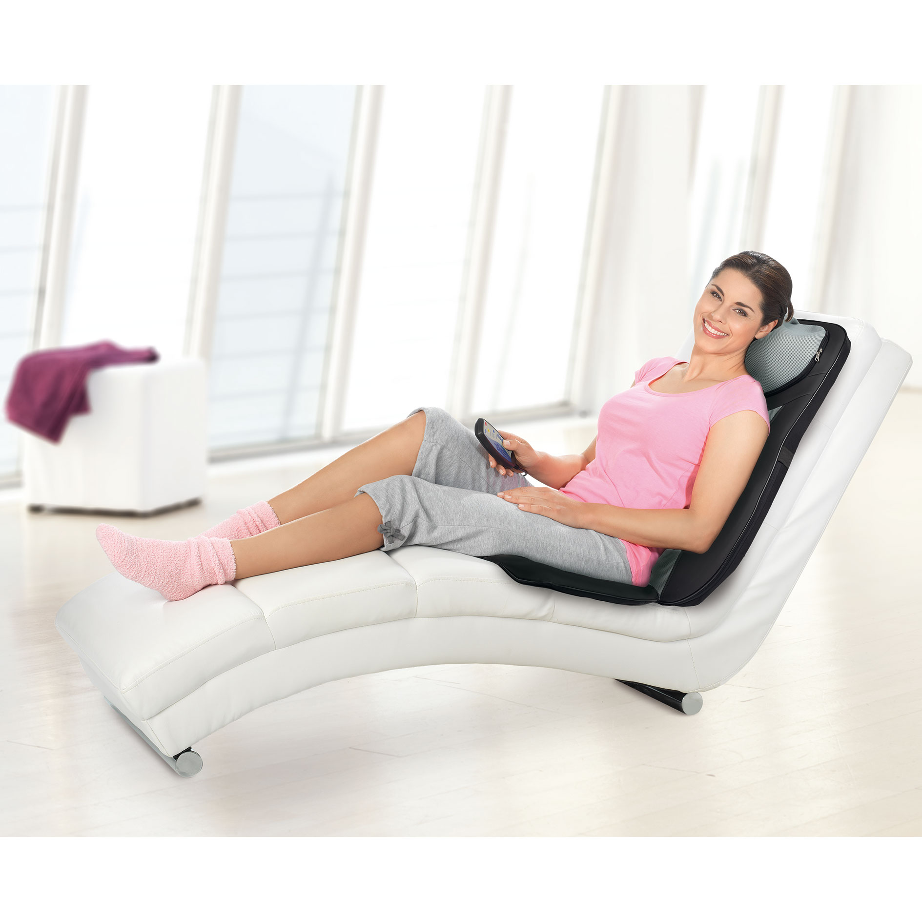 VITALMAXX Massagesitz 2272 - schwarz-grau - 4 Massagemodi | Online bei  ROLLER kaufen