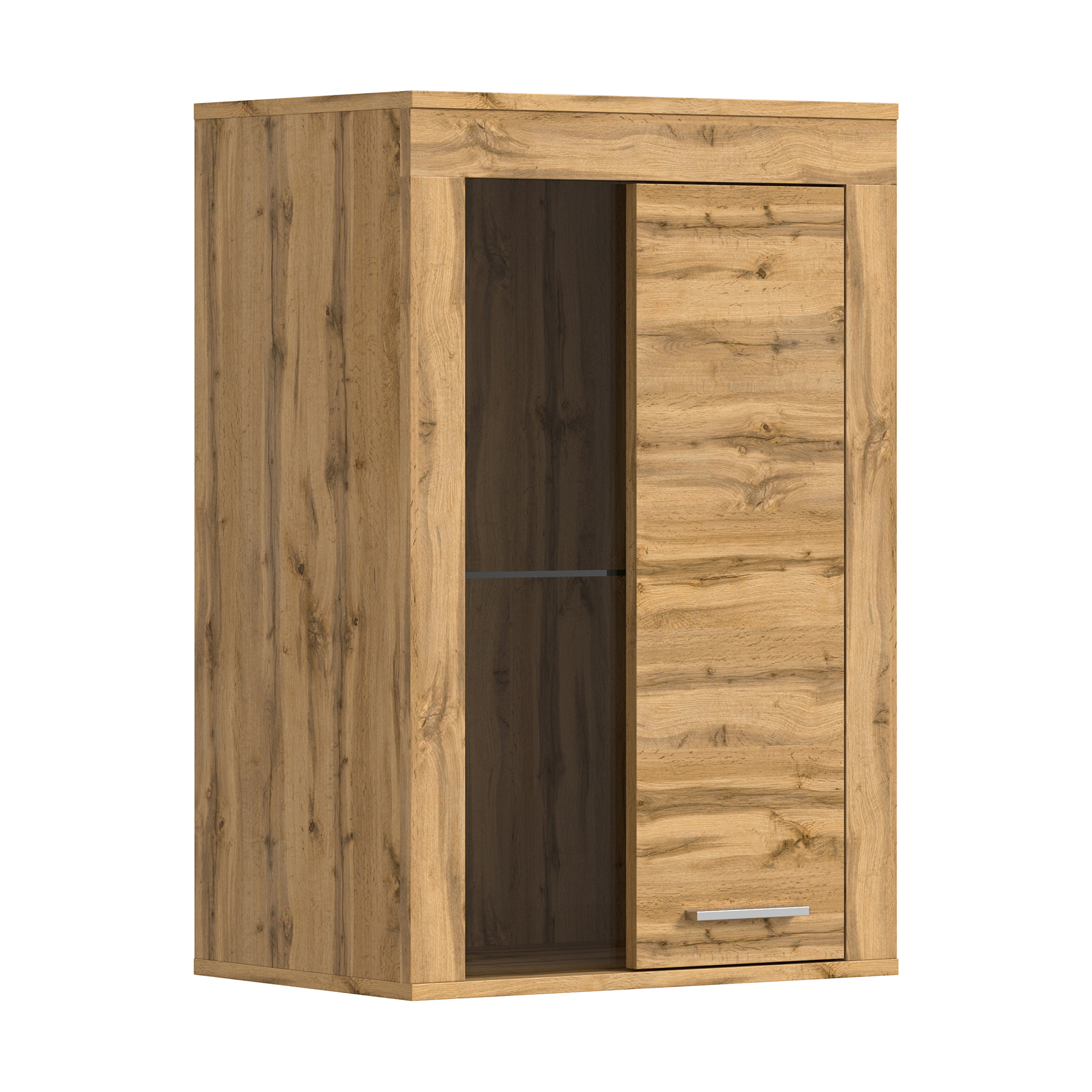 Vitrine JAM - Wotan Eiche - 88 cm hoch