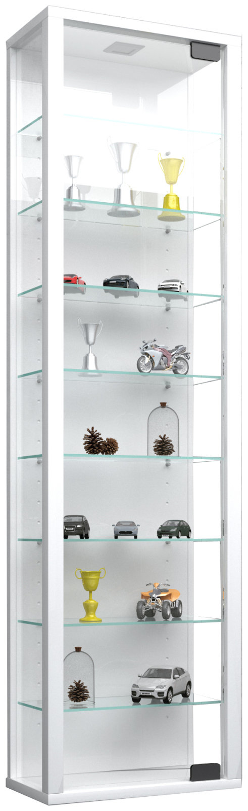 Vitrine STANO MAXI - weiß - 115 cm