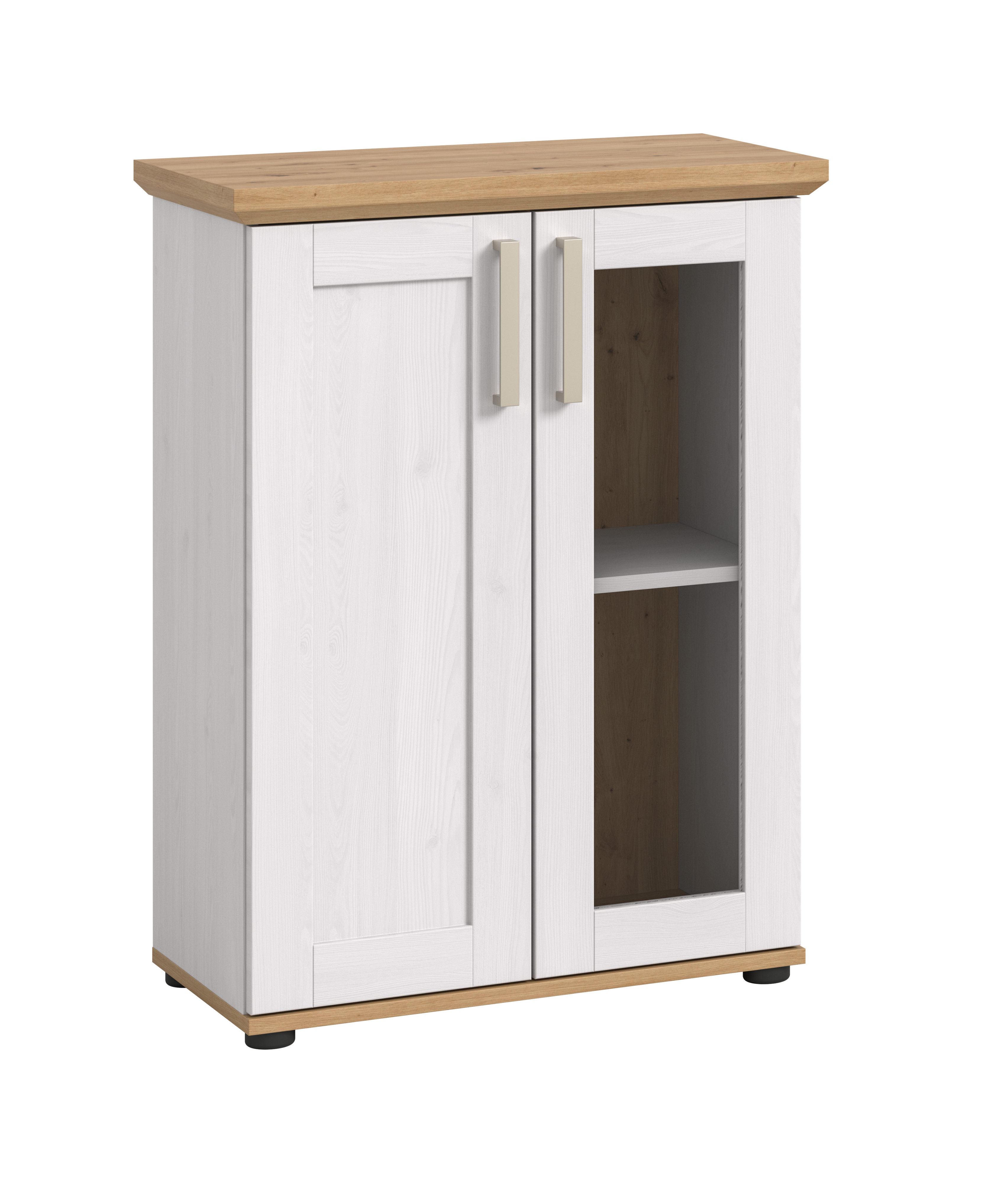 Vitrine VERONA - Sibiu Lärche - Artisan Eiche - 64 cm