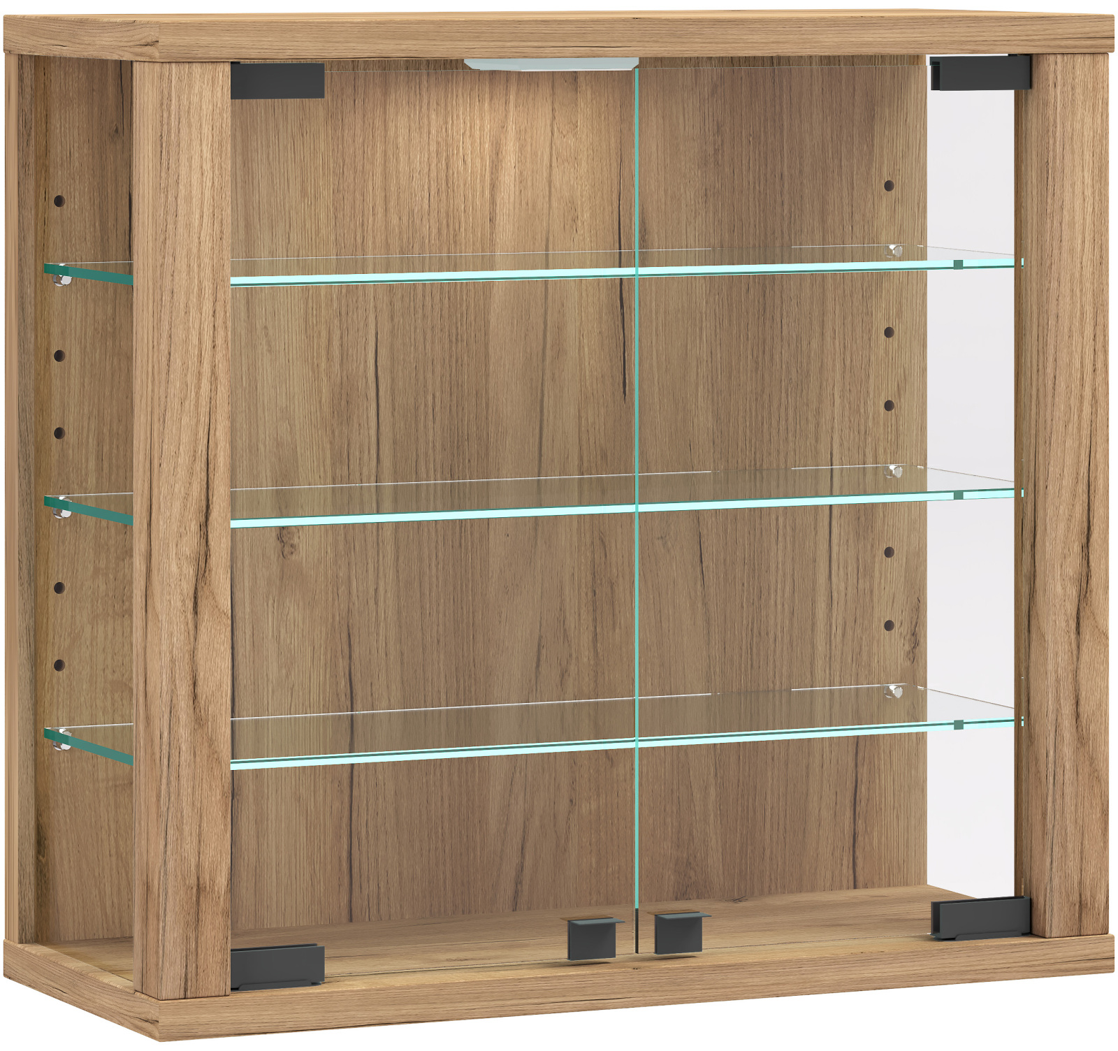Vitrine VITROSA L - Honig-Eiche - 43 cm breit
