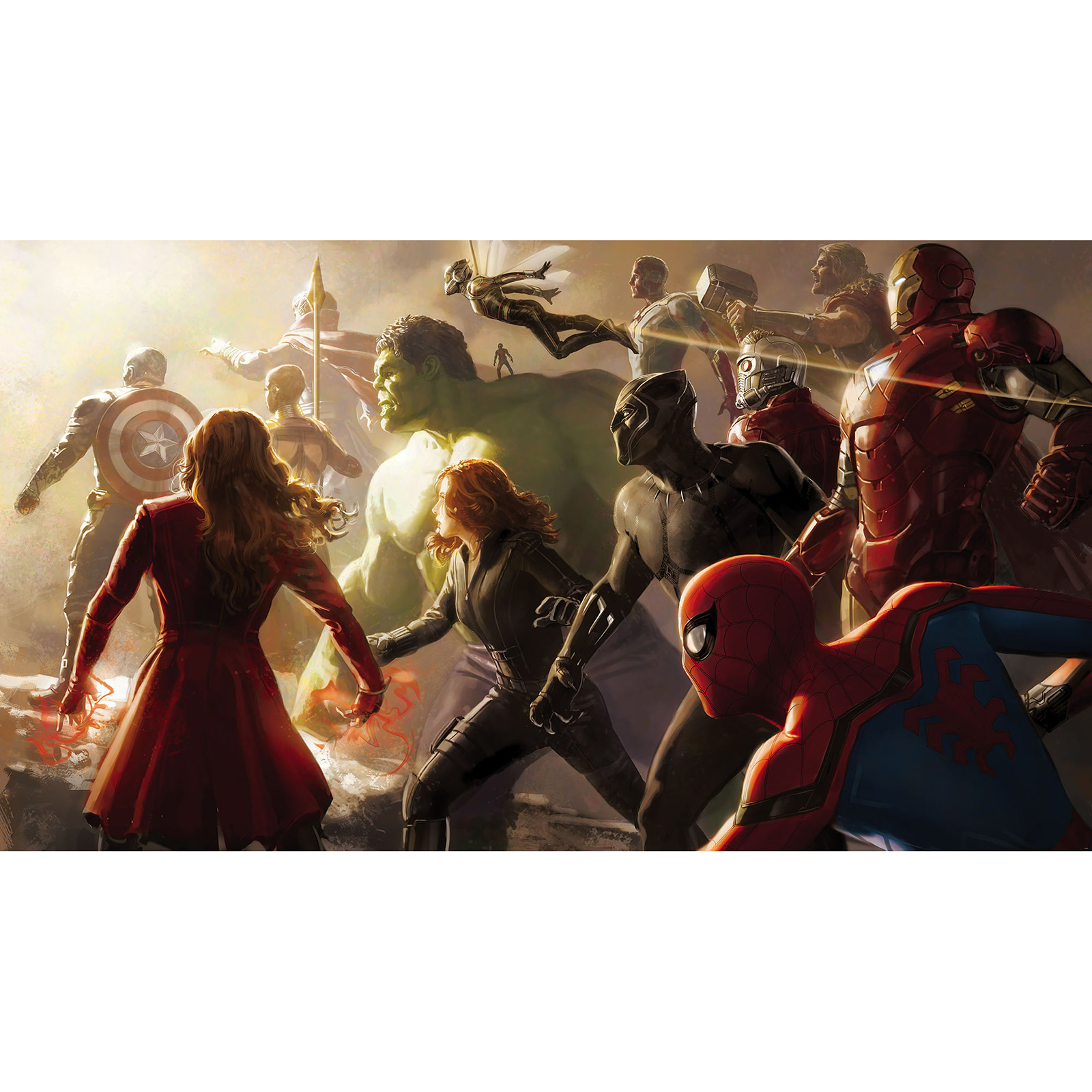 Vlies-Fototapete AVENGERS FINAL BATTLE - bunt - 500x280 cm