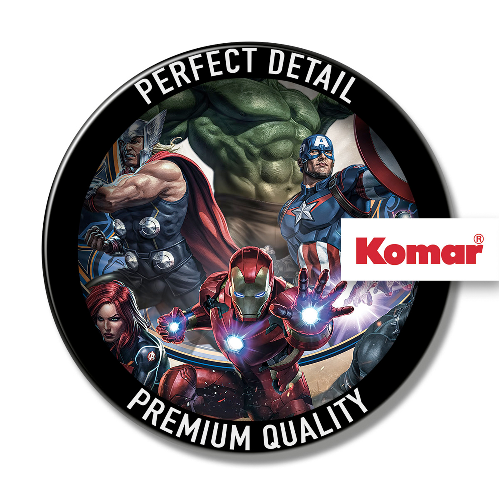 Vlies-Fototapete AVENGERS ORNAMENT - 200x280 cm
