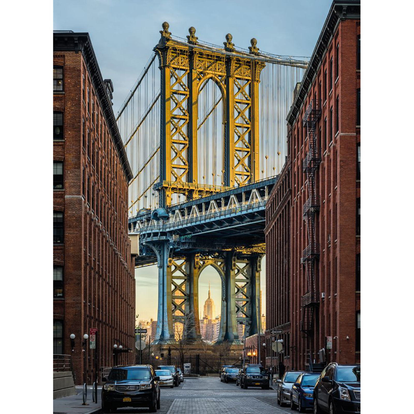 Vlies-Fototapete BROOKLYN - bunt - 184x248 cm