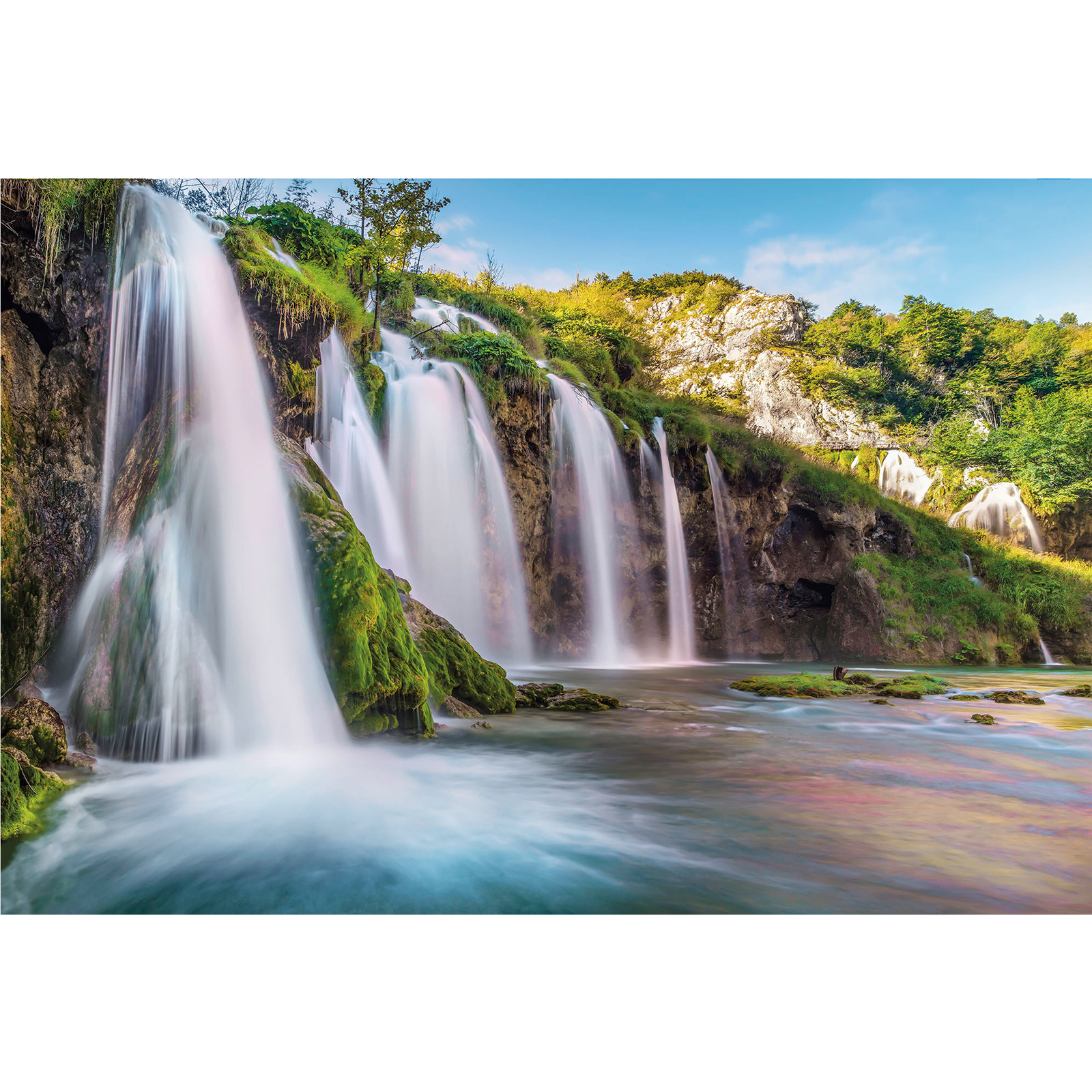 Vlies-Fototapete DOWNFALL - bunt - 368x248 cm